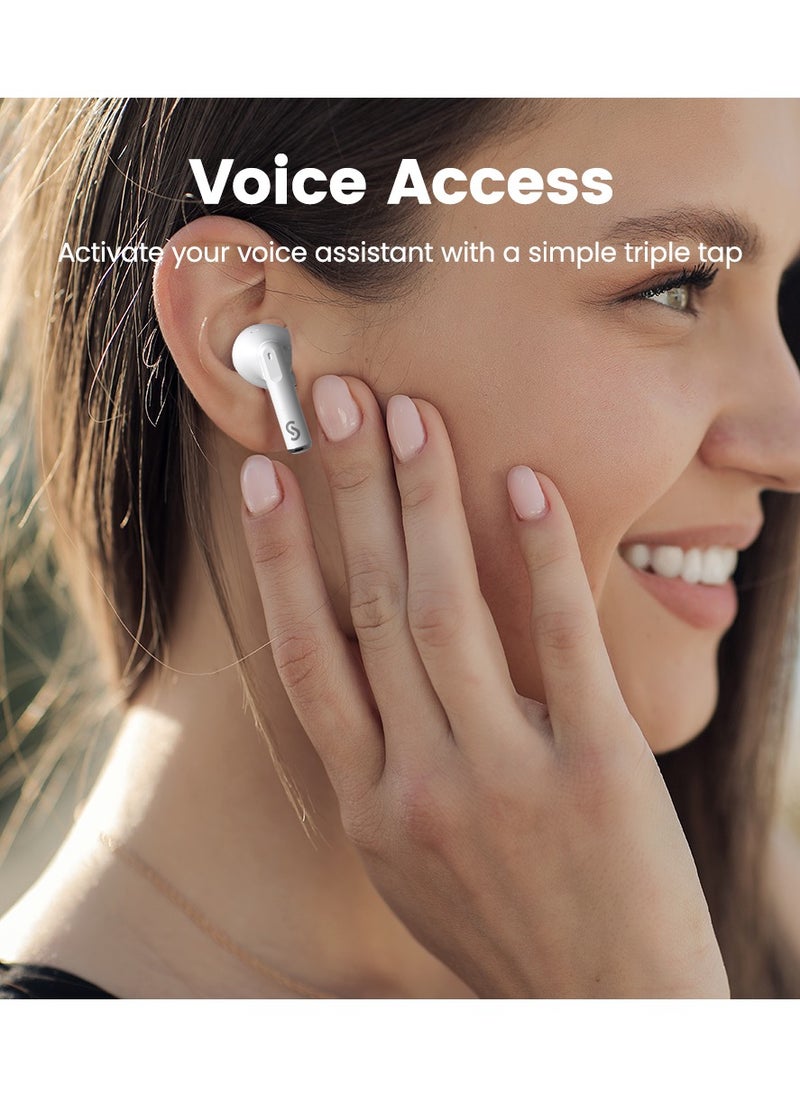 Sounarc - Sounarc Q1 Earbuds with Crystal Clear Call, Powerful Bass, Bluetooth 5.3 & 28 Hours of Playtime - Image 1
