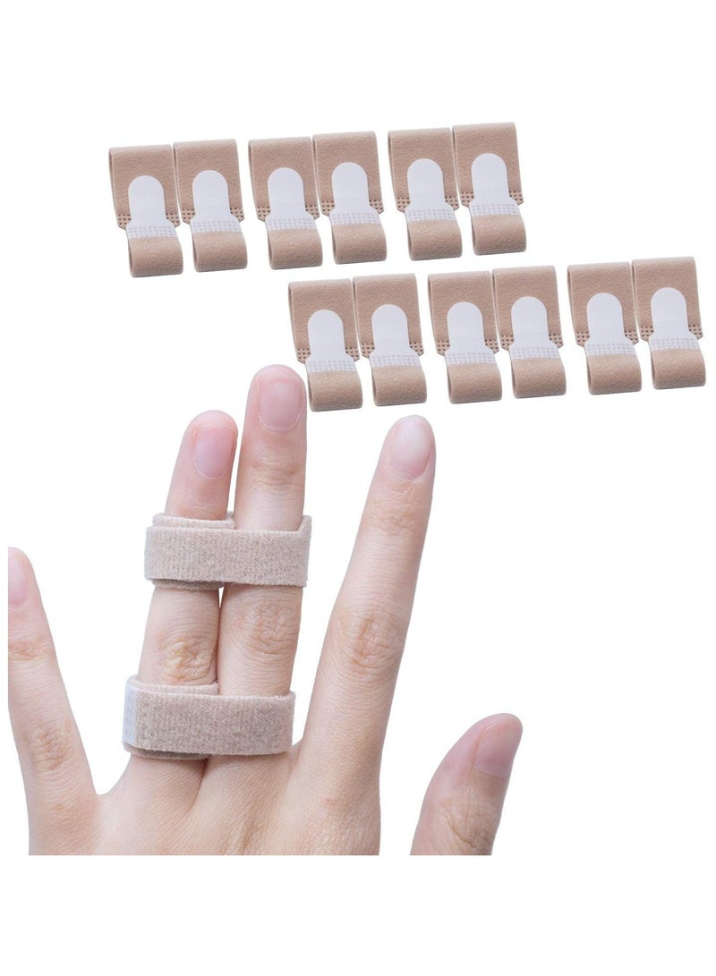Sumifun Finger Buddy Wraps to Treat Broken 12 Pack Upgrade Taping a Jammed Finger Buddy Tape Cushioned Bandages for Swollen or Dislocated Joint - Image 1
