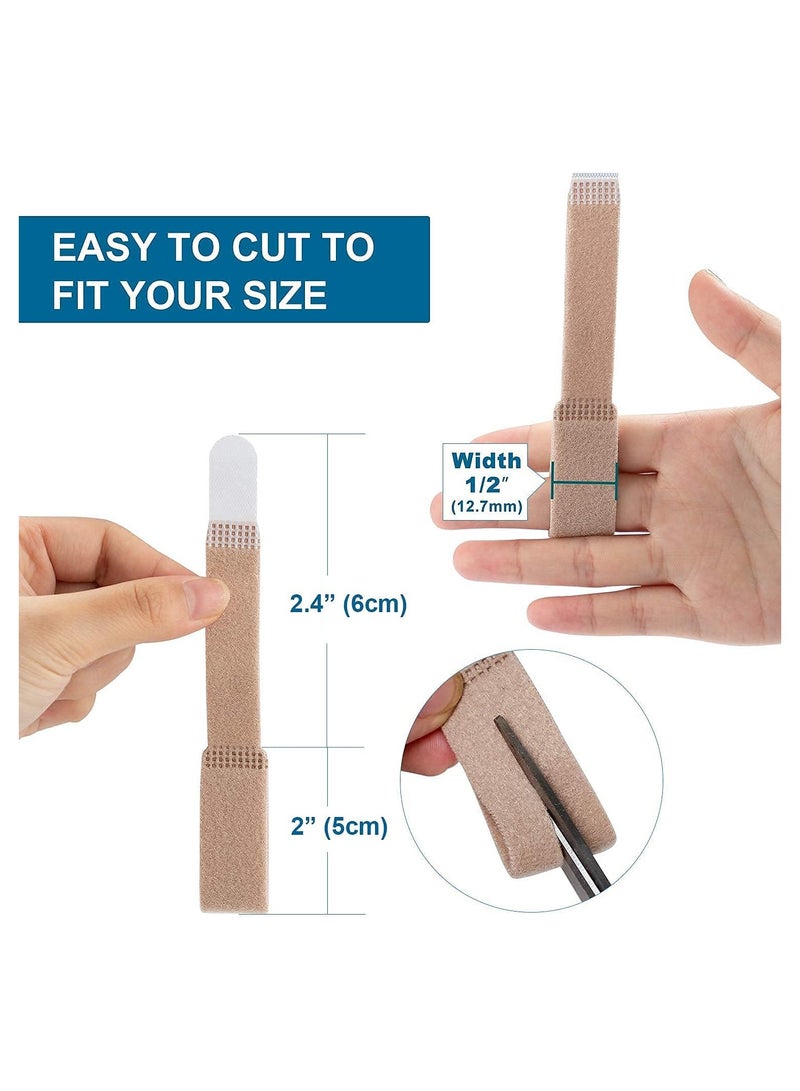 Sumifun Finger Buddy Wraps to Treat Broken 12 Pack Upgrade Taping a Jammed Finger Buddy Tape Cushioned Bandages for Swollen or Dislocated Joint - Image 3