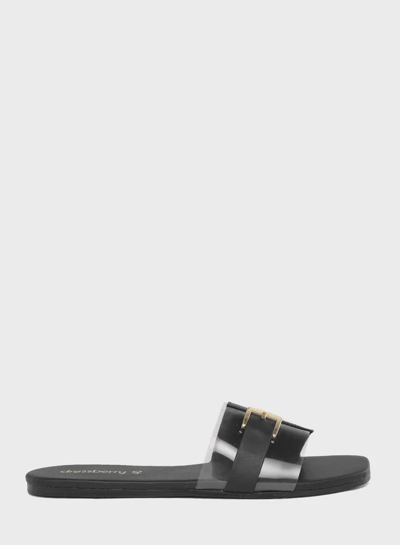 Dress Berry Casual Flat Sandals