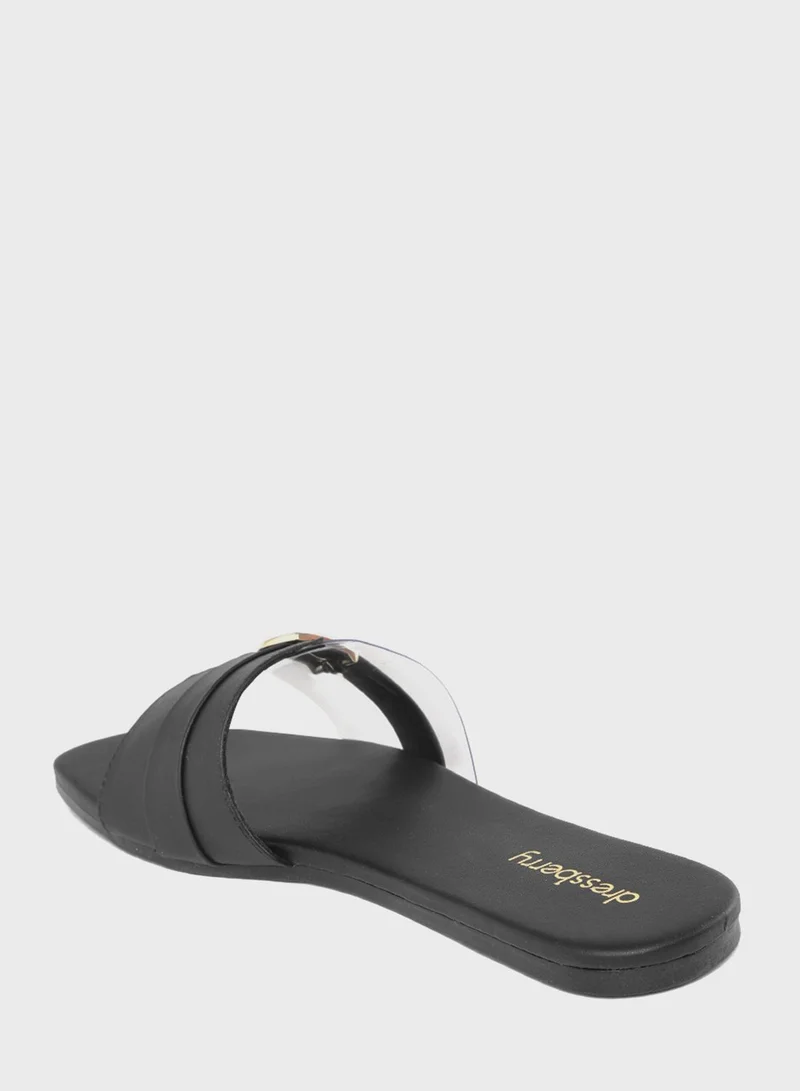 Dress Berry Casual Flat Sandals