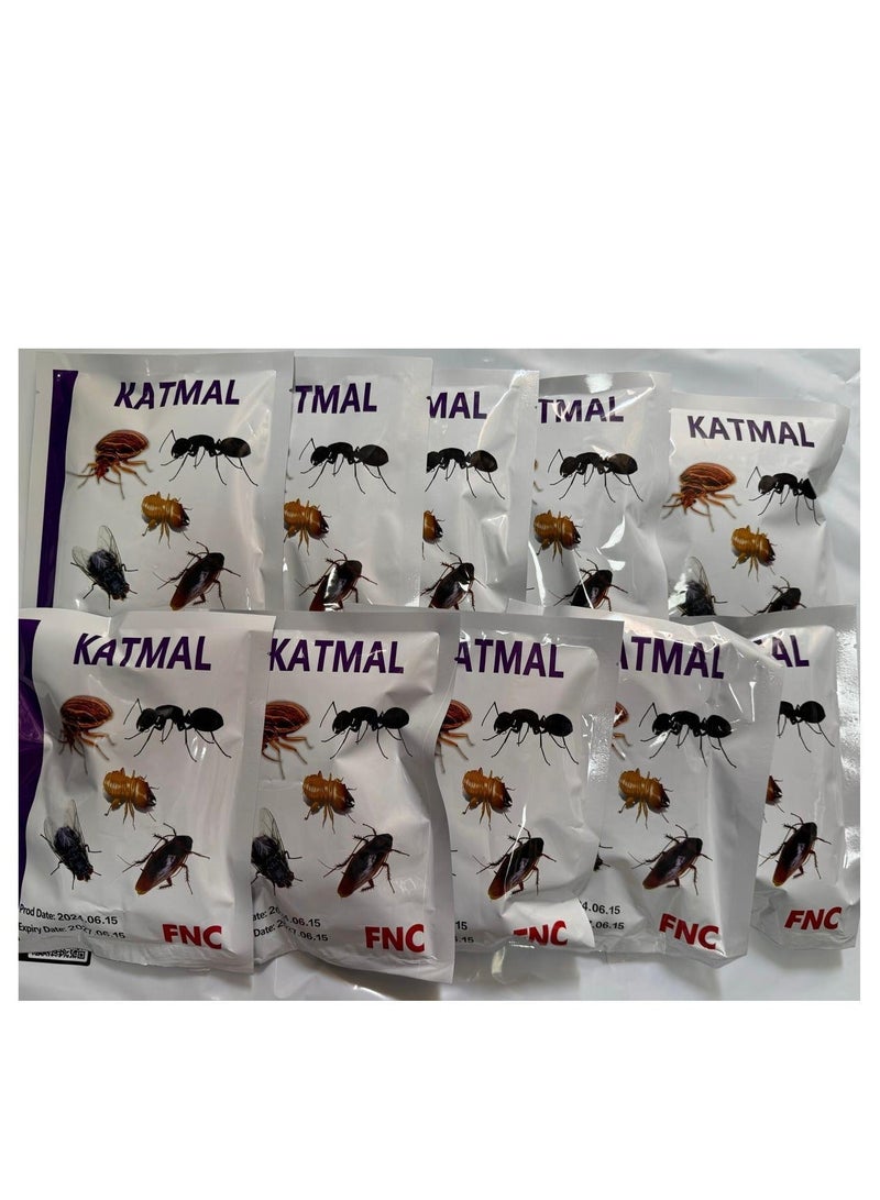 general 10-Pcs(1Kg) Katmal Household All Insects Terminator Powder - Image 3