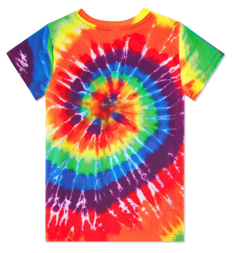 SunFocus Kids Tie Dye Shirt Size 5T Toddler Boys Colorful Graphic T Shirts Boys Short Sleeve Tees Clothes Size 4T - Image 4
