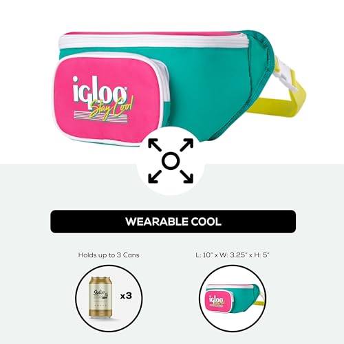 Igloo Fanny Pack, Jade - Image 2