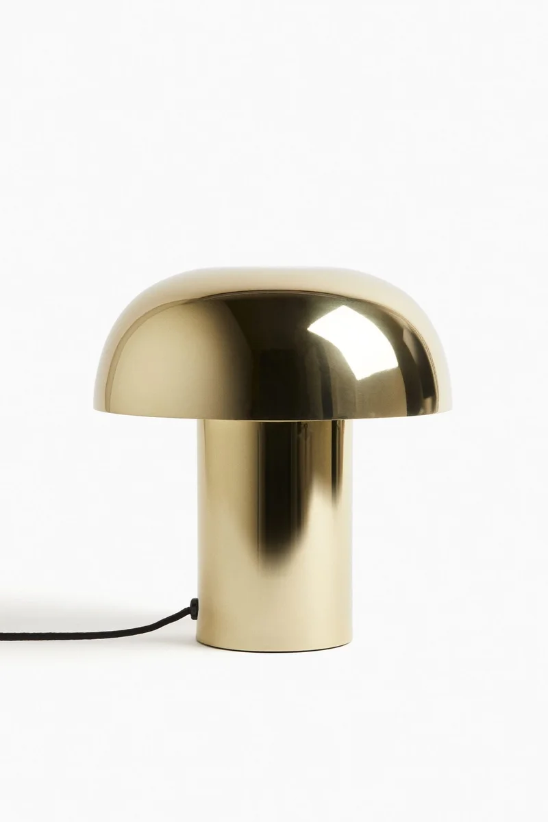 اتش اند ام مصباح طاولة معدني