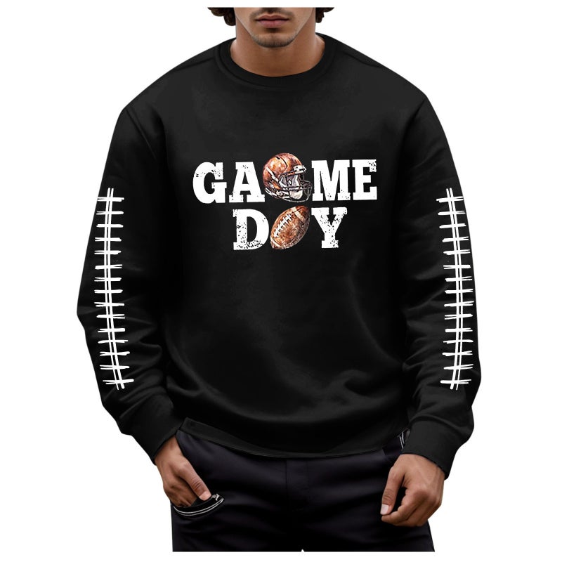 and Sweatshirt Hooded New Loose Fashion Men''s and Women''s Letter Printing Factory Outlet - Image 2