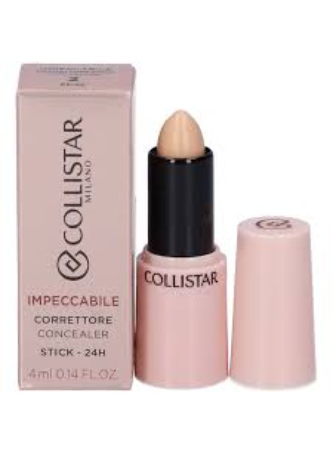 Collistar Impeccabile Concealer Stick 2 Beige 4ml - Image 2