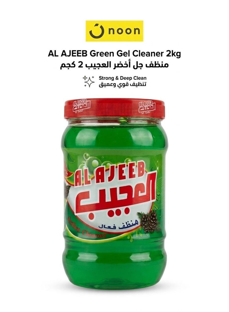 Ajeeb Al Ajeeb Super Gel Cleaner 2kg – Multi Purpose Cleaning Gel – Strong Degreaser for Kitchen & Floor - Image 2