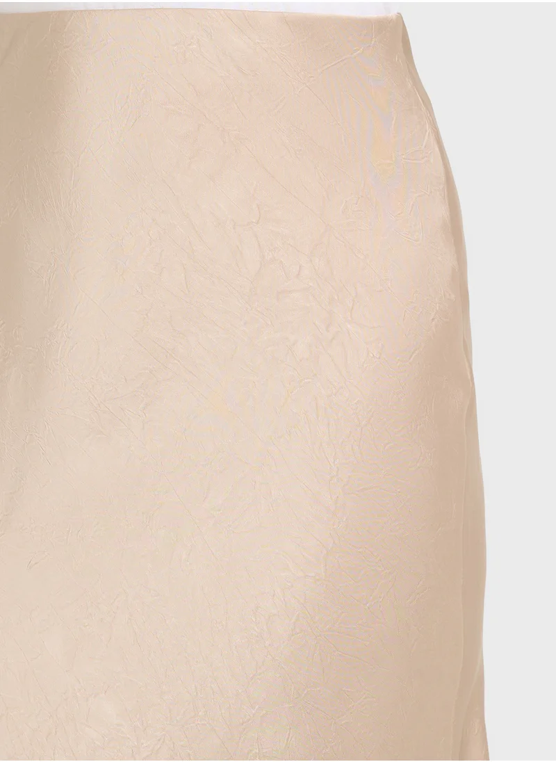 ايلا A-Line Satin Skirt