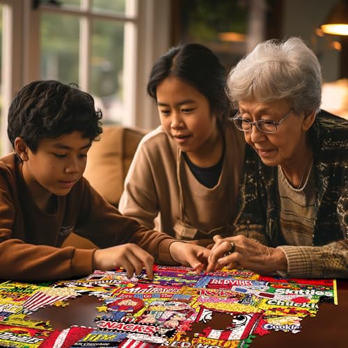 White Mountain - Movie Snacks - 1000 Piece Jigsaw Puzzle for Adults, Children, + Grandparents - Image 5