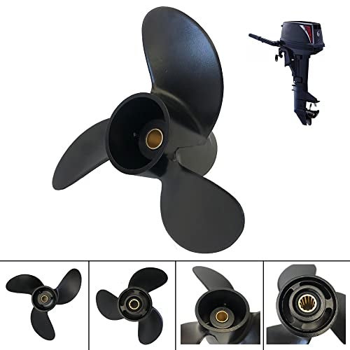 COPKINGO Boat Propeller 7.8x8 for Mercury Outboard Motors 2-Stroke 5HP 48-812950A02 /Tohatsu/Nissan 4HP 5HP 6HP 3R1-W64516-0 3R1W645160M - Image 3