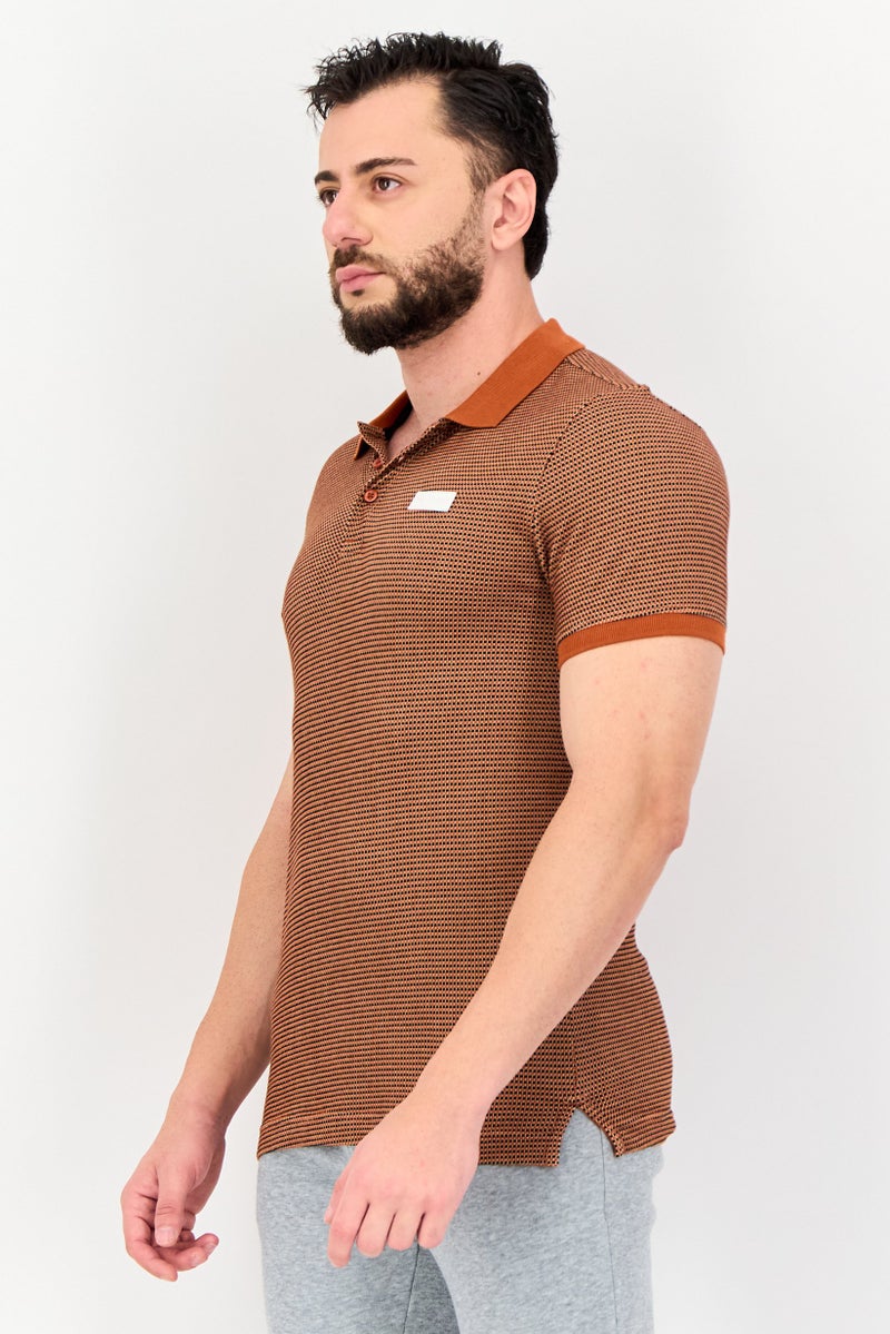 Puma x One8 Men Sportswear Fit Short Sleeve Outdoor Polo Shirt, Multicolor - Image 4