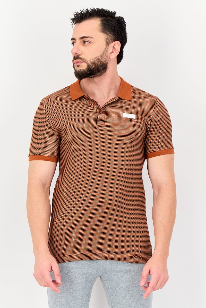 Puma x One8 Men Sportswear Fit Short Sleeve Outdoor Polo Shirt, Multicolor - Image 1