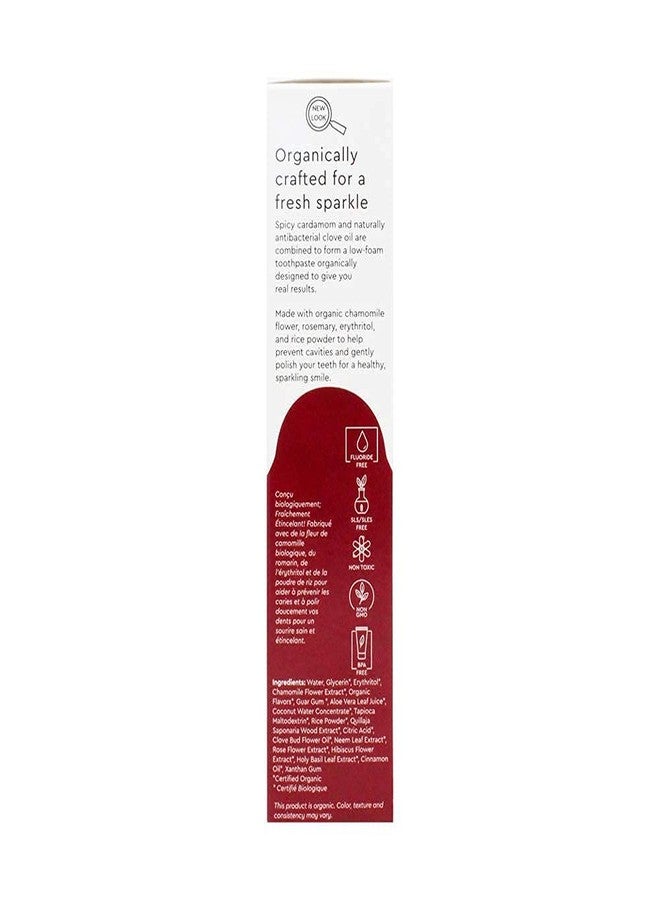 RADIUS Toothpaste, Clove Cardamom, 3 oz, USDA Organic Non-Toxic Chemical-Free Gluten-Free, Designed to Improve Gum Health & Prevent Cavities, Pack of 3 - Image 5