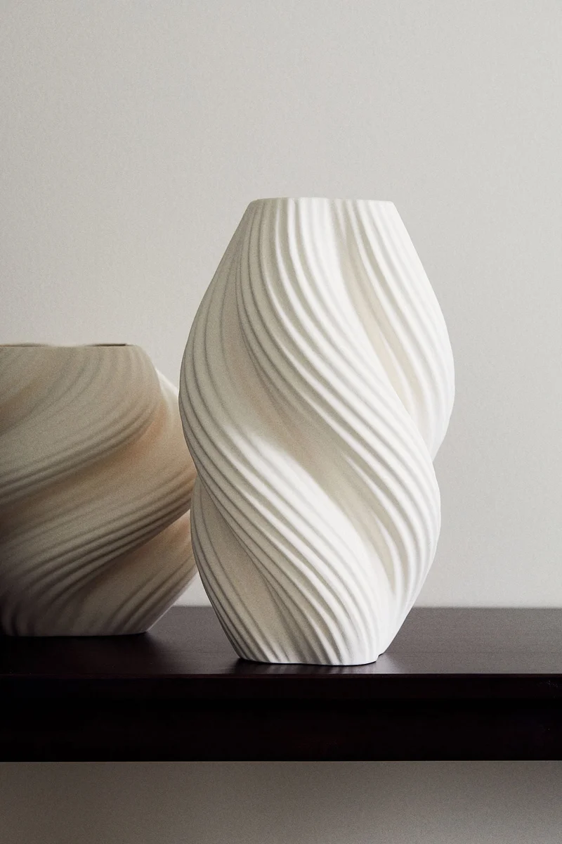 H&M Tall stoneware vase