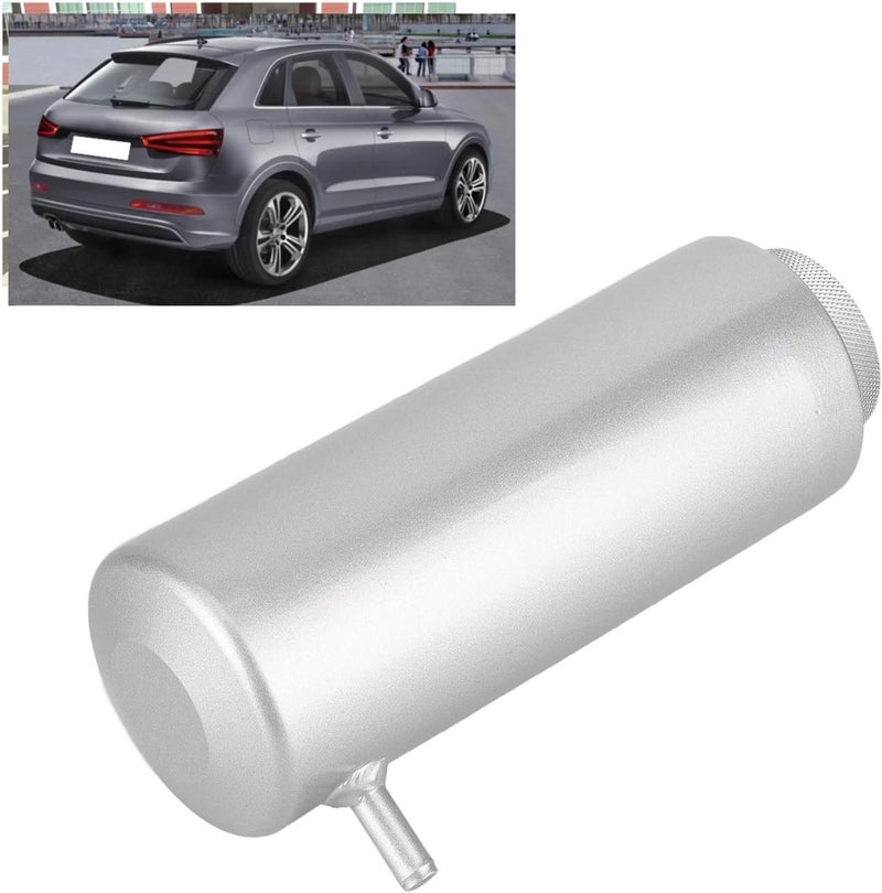 Coolant Tank 1pcs Car Universal Aluminum Oil Catch Tank0.8L Coolant Expansion Tank Cooling Catch Bottle 800ml Overflow Reservoir Coolant Expansion Tank - Image 3