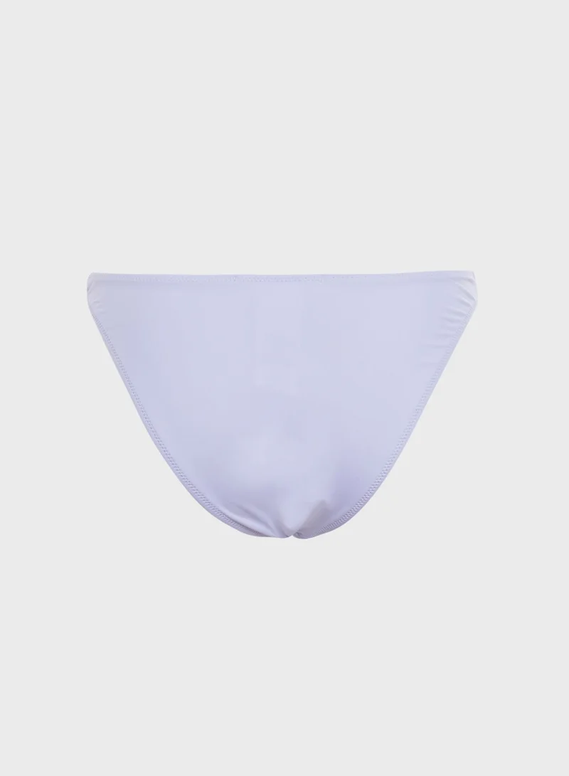Missguided High Leg Bikini Bottoms
