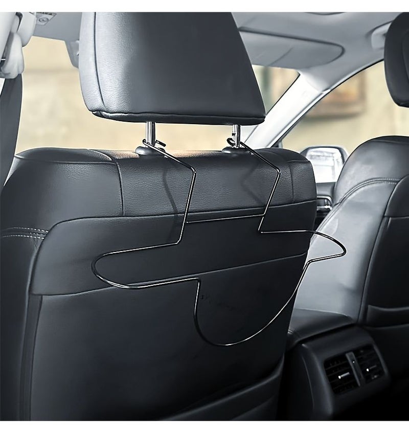 Black Car Seat Hat Storage Rack For Truck SUV Small Cars And Coats - Image 3