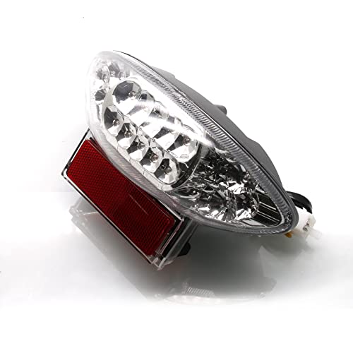 MZS مصباح خلفي للدراجة النارية MZS مع إشارة انعطاف LED مدمجة شفاف متوافق مع HAYABUSA GSX1300R GSXR1300 1999-2007 / GSX600 GSX600F GSX750 GSX750F 2003-2006 - Image 3