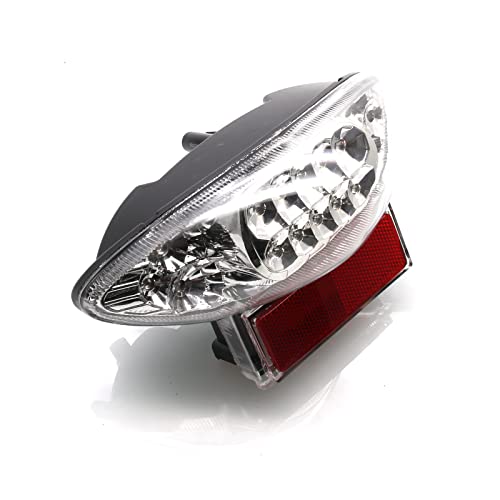 MZS مصباح خلفي للدراجة النارية MZS مع إشارة انعطاف LED مدمجة شفاف متوافق مع HAYABUSA GSX1300R GSXR1300 1999-2007 / GSX600 GSX600F GSX750 GSX750F 2003-2006 - Image 2