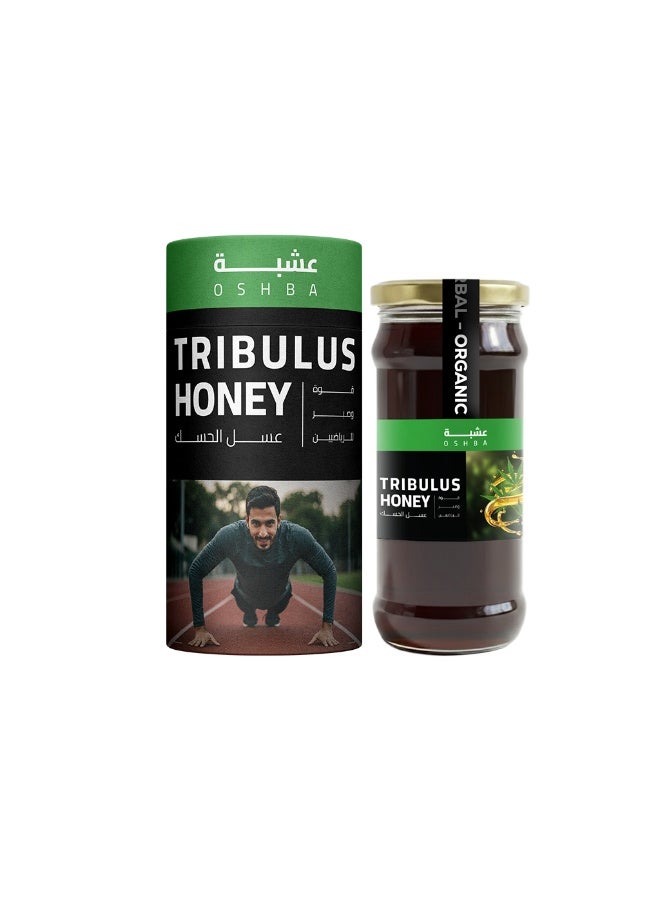Oshba Tribulus Honey (Testo) – The Ultimate Natural Blend for Vitality and Male Performance - Image 1