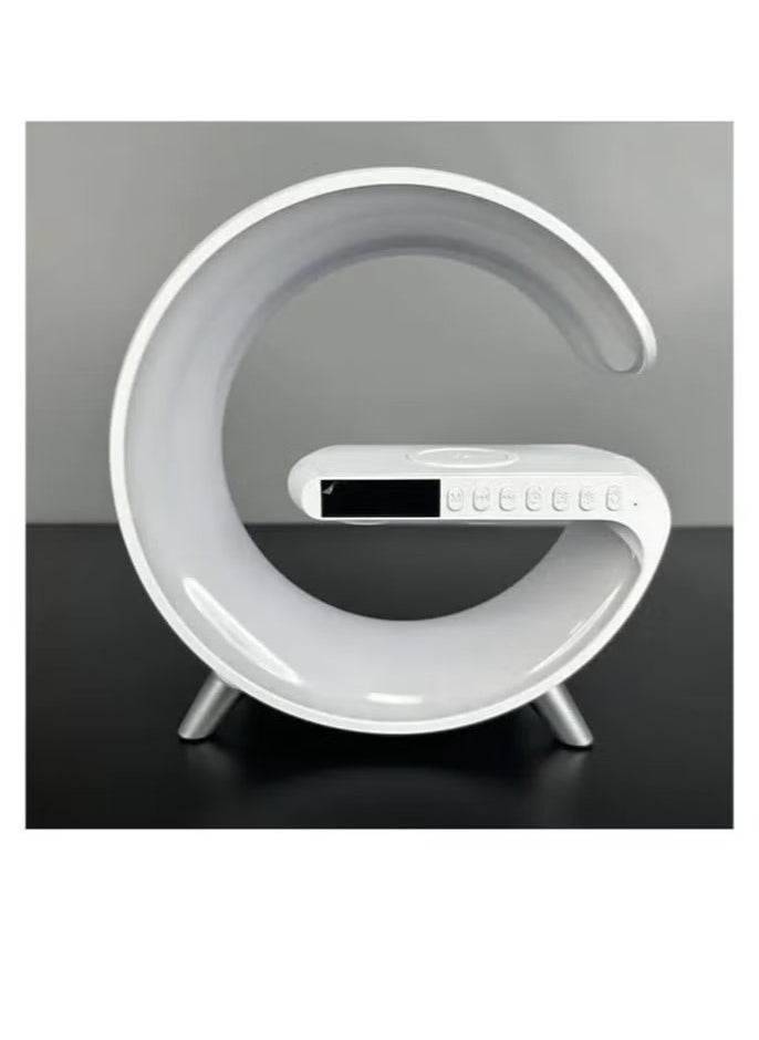 ELTRAZONE - Sound Machine Smart Wake-Up Light Sunrise Alarm Clock for Bedrooms | Dimmable Table Lamp with Adjustable Brightness | Fast Wireless Charger Built-In | Gentle Sunrise Simulation & Soothing Sounds for Better Sleep & Wake Experience - Image 1