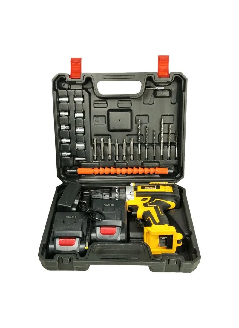 ROXON 21V Cordless Impact Cordless Screwdriver Drill Machine and Tool With 2 Li- Rechargeable Battery 1500 MAh RX21VCD - pzsku/Z766A8D5581BF3D0B999DZ/45/_/1736583778/d005f9eb-0988-420c-9ee1-4235d01dd1ef