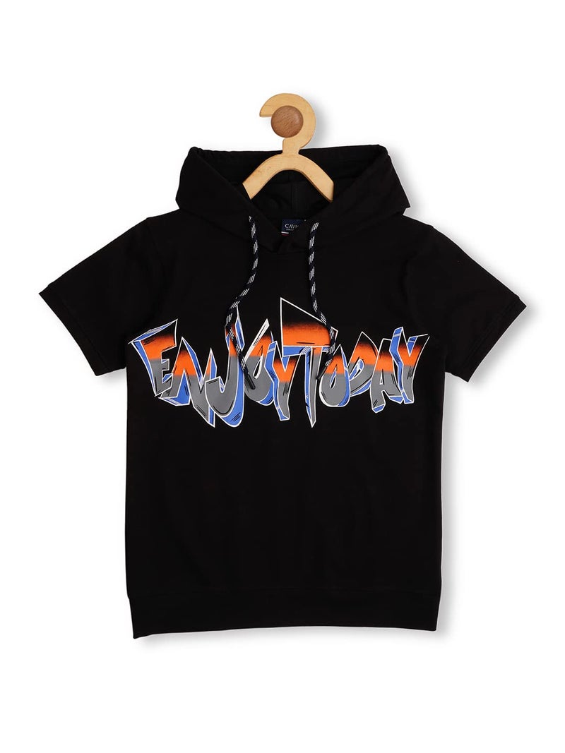 CAVIO Boys Typography Printed Co-ord Set - Image 2