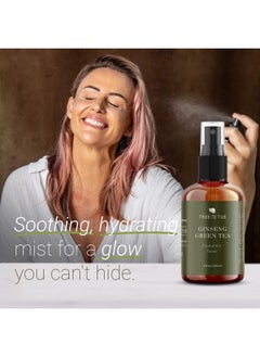 Tree to Tub Tree To Tub Hydrating Facial Toner Spray for Dry & Sensitive Skin - Alcohol Free Witch Hazel & Rose Water Face Toner for Women & Men w/Hyaluronic Acid, Vitamin C, Organic Green Tea, Natural Ginseng  - Image 2