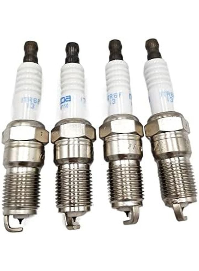 Iridium Spark Plug ITR6F13 L3Y418110 4Pcs Compatible with Mazda 3 Ford Escape Jaguar X Type - Image 1