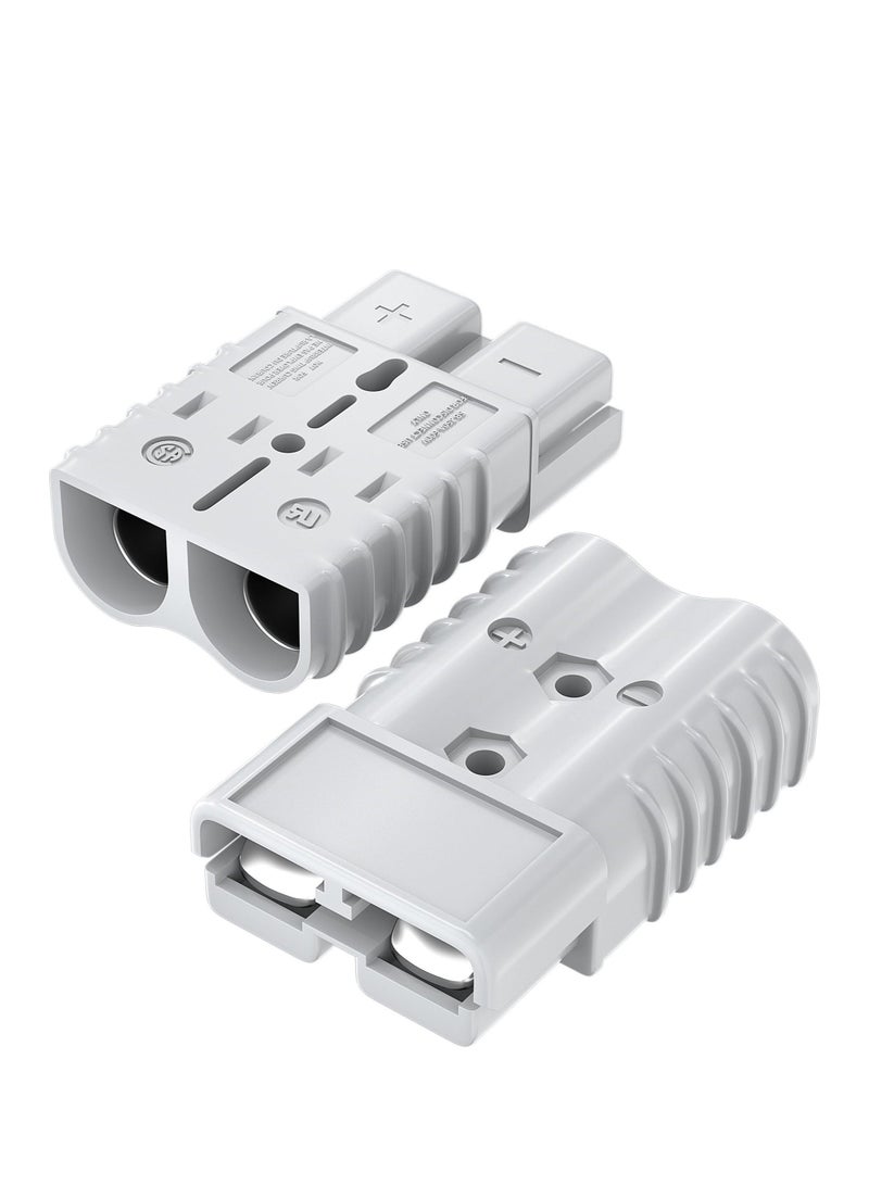 Generic 350 Amp Car Battery Cable Connector ,Battery Terminal Plug Kit ,2/0AWG Connectors Quick Connect for Winch Boat Forklift - 2PCS  - Image 1