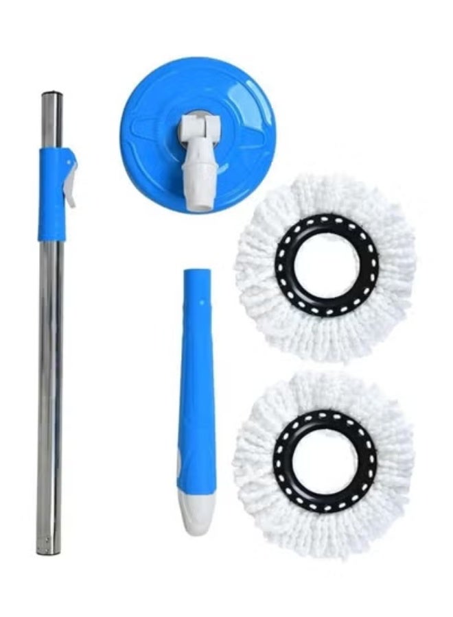 TIGER 360° Spin Mop Bucket Cleaning System with Stainless Steel Wringer – Hands-Free Floor Cleaning Solution for Home, Kitchen, Bathroom & Office – Durable, Lightweight Mop with Microfiber Head & Rotating Handle – Easy to Use, Quick Dry, Deep Cleaning Tool  - Image 2