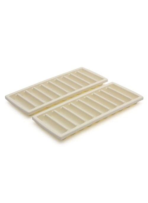ADIJYO - Adijyo Slim Narrow Long Ice Sticks Cube Maker Tray Mold with Easy Push Pop Up Perfect for Water Bottle Pack of 2 - Image 1