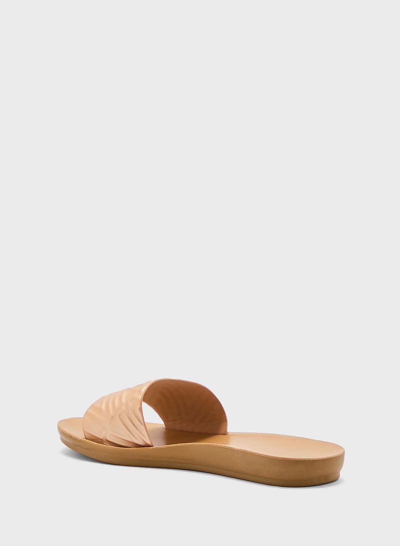 Vincci Open Toe Flat Sandals - Image 2