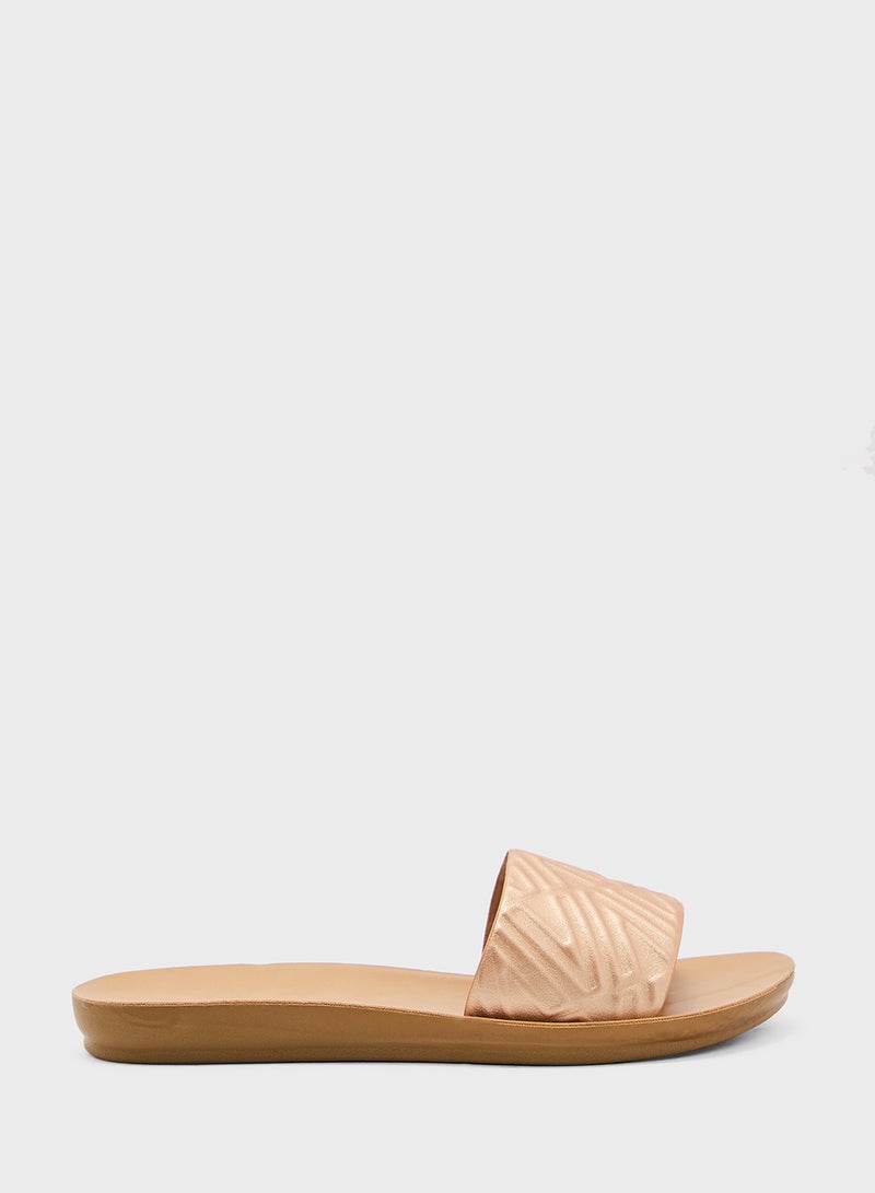 Vincci Open Toe Flat Sandals - Image 1
