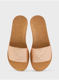 Vincci Open Toe Flat Sandals  - Image 4