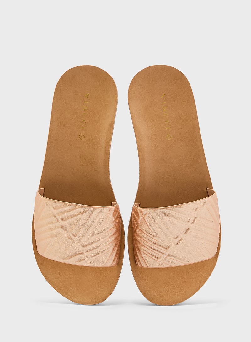 Vincci Open Toe Flat Sandals - Image 4