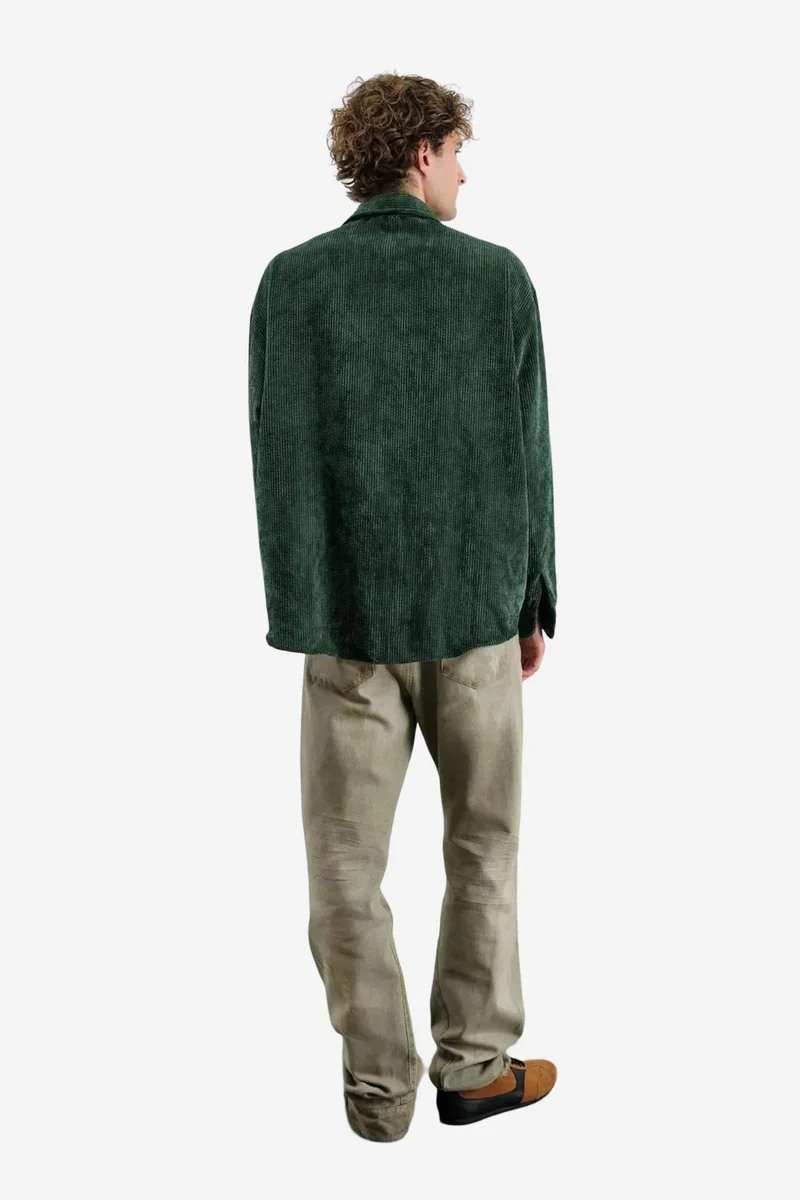 جيستو GIESTO Oversized Velvet Shirt
