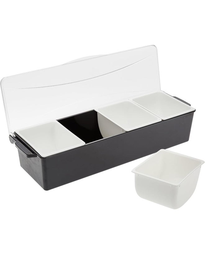 GastroPlast صواني زينة غاسترو بلاست مع 6 أقسام و 6 حاويات قابلة للإزالة - Image 1