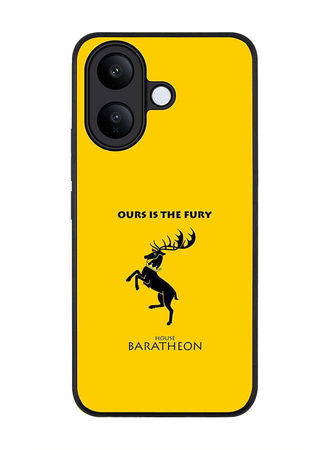 Stylizedd For vivo V60 Lite 5G / V60 Lite 4G Case,Slim fit Camera Protection, Shockproof Thin Phone cover  - GOT House Baratheon - Image 1