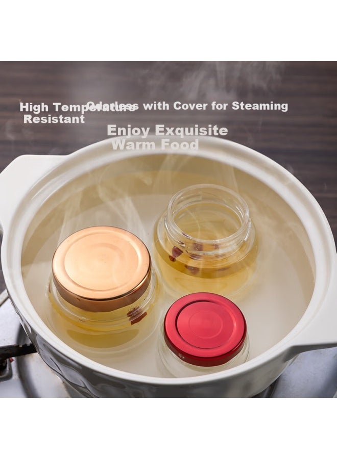 Newair Bird's Nest Glass Bottle For Steaming And Cooking, High Temperature Resistant, Household Empty Bottle For Bird's Nest, Cup For Stewing Flower Gum - Image 3