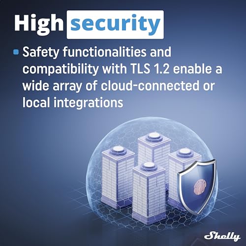 Shelly Pro 4PM | Wi-Fi & LAN, 4-Channel Smart Relay with Power Metering | Home Automation | Compatible with Alexa & Google Home | iOS Android App| Remote Appliances Control and Monitoring - Image 5
