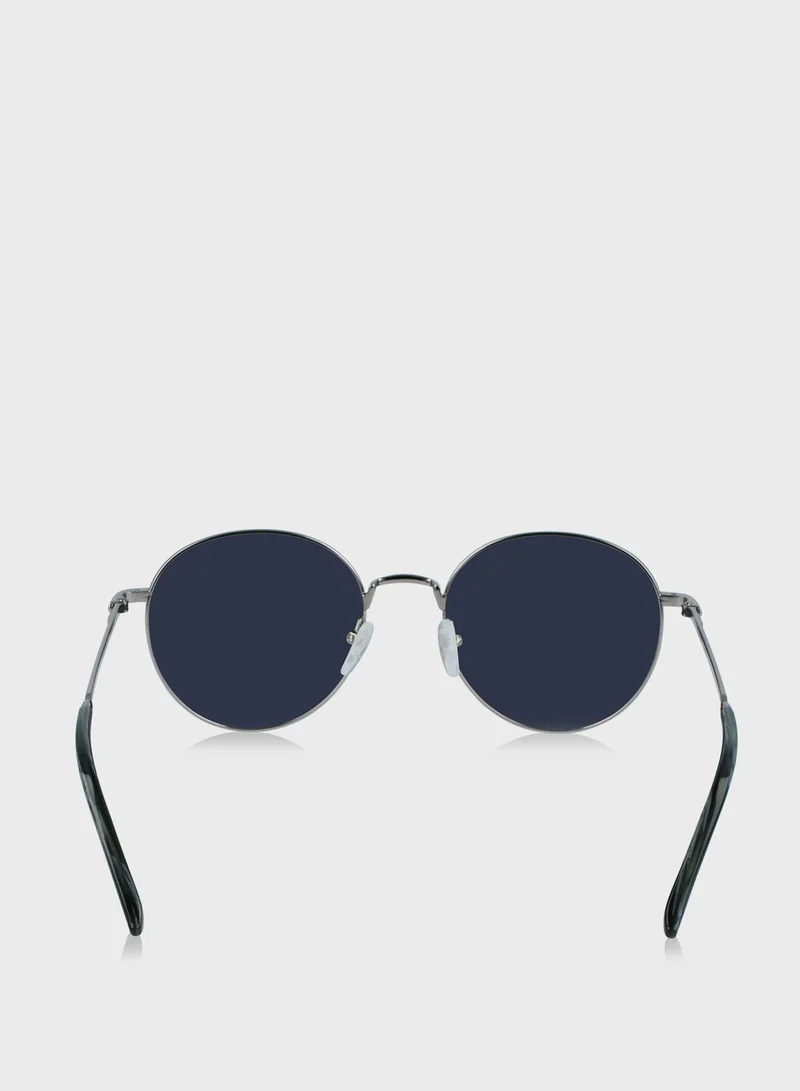 CALVIN KLEIN Round Sunglasses