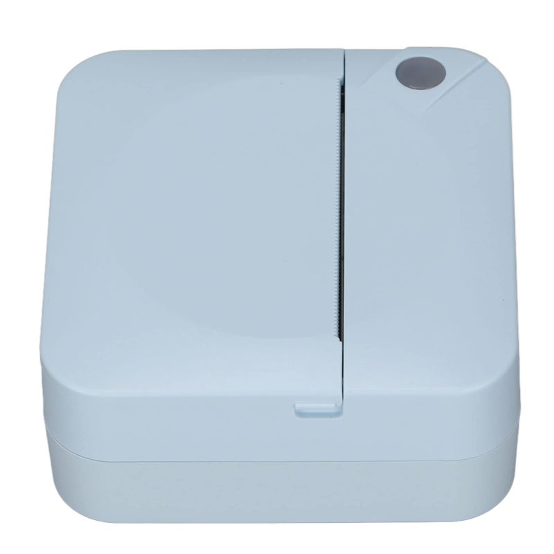 Portable Handheld Thermal Label Maker Blue 200 DPI For Notes Pictures Memos - Image 4