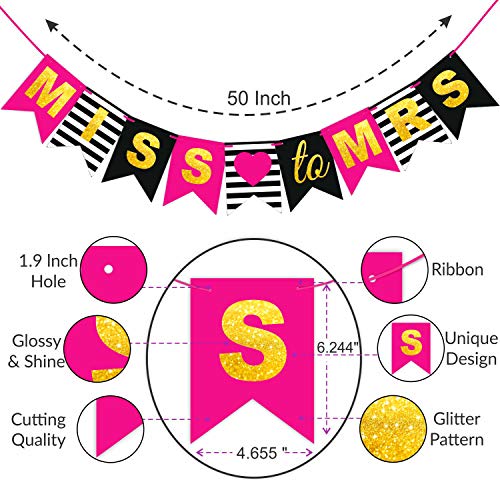 Wobbox Bachelorette Party Decoration Items| Bachelorette Party Photo Booth Props For Wedding Selfie, Bachelorette Banner&Sash With Colorful Balloons, Bachelorette Party Decoration Kit- 36 Pcs (FP2703) - Image 3