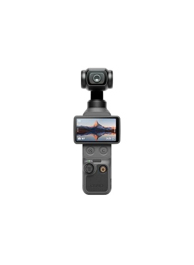 أوسمو Osmo Pocket 4 Standard combo 3-Axis Gimbal Camera with 4K Video, AI Tracking, Touchscreen Display, Portable Stabilized Vlogging Camera for Travel, YouTube & Content Creation | Wireless Mic, Wide Angle Lens, Magnetic Fill Light, 128GB Memory Card - Image 3