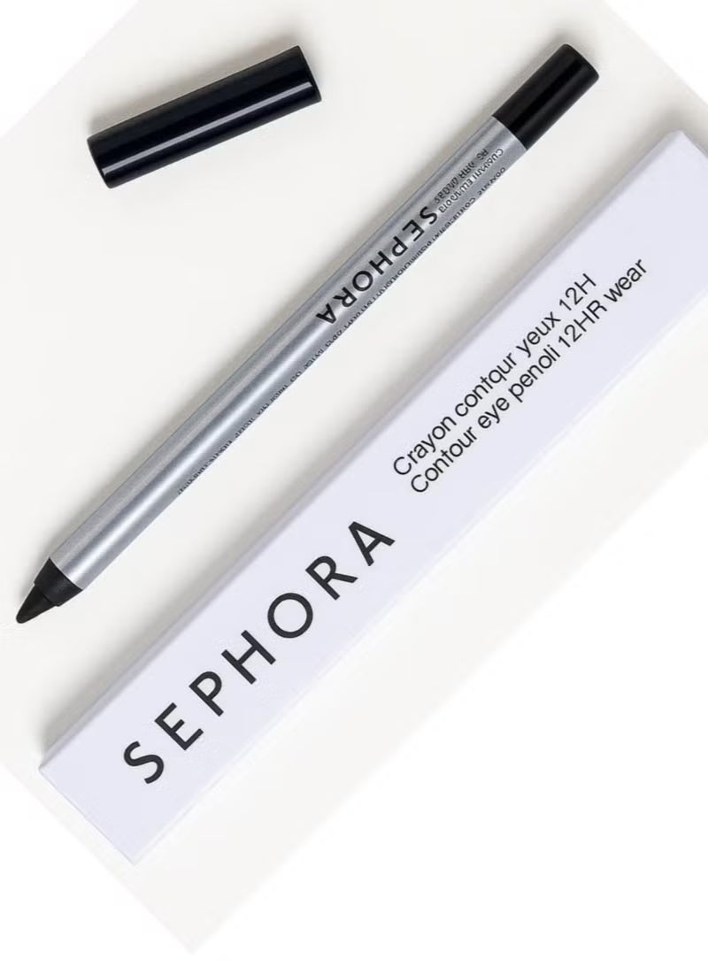 سيفورا قلم كحل أسود فحمي ايلاينر ثابت 12 ساعة - Image 1
