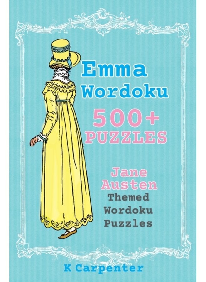 Emma Wordoku Jane Austen Themed Wordoku Puzzles - Paperback
