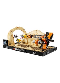 LEGO 75380 Star Wars: The Phantom Menace Mos Espa Podrace Diorama, Buildable Model Kit, Collectible Gift Set For Adults, Features Anakin Skywalker’S Podracer, Brick-Built Scene For Display (718 Pieces)  - Image 3