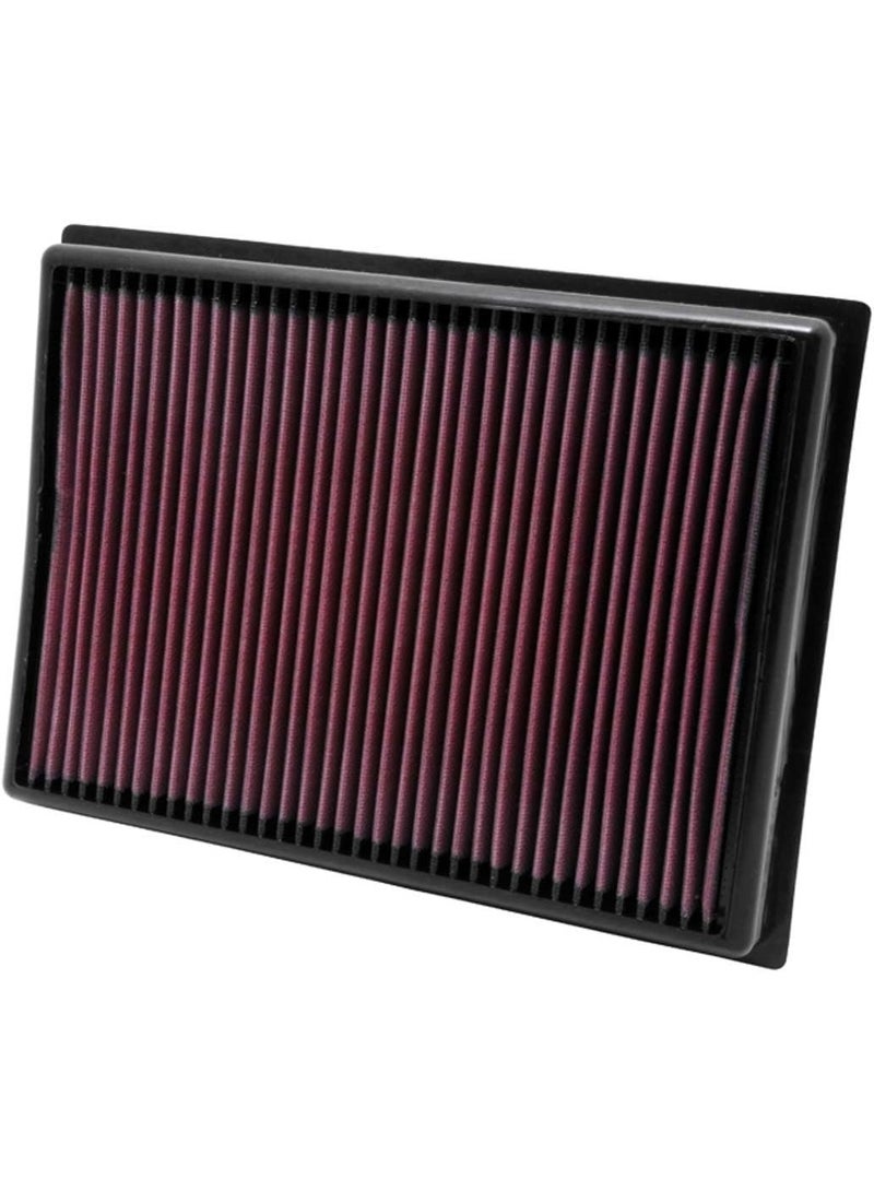 Engine Air Filter: High Performance, Premium, Washable, Replacement Filter: Compatible with 2010-2019 Toyota/Lexus SUV V6/V8 (4runner, GX460, Land Cruiser, FJ Cruiser, Prado), 33-2438